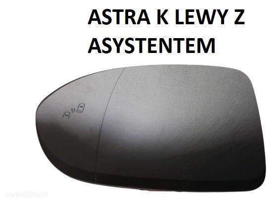 OPEL MERIVA A ZAFIRA B CORSA D VECTRA C ASTRA II III IV V GRZANY WKŁAD LUSTERKA ORYGINAŁ PRAWY LEWY - 3