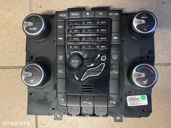 PANEL KLIMATYZACJI VOLVO V60 S60 31288317 - 1