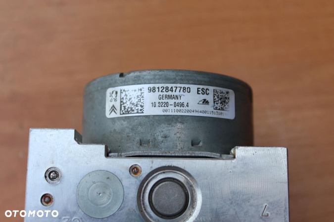 PEUGEOT 2008 POMPA ABS 9812847780 KODOWANIE - 2