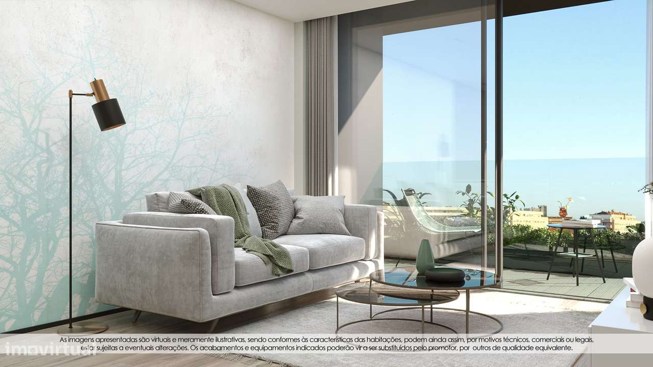 T1 Novo c/ Lugar de Garagem em Mafamude (Gaiashopping) - Grande imagem: 5/21