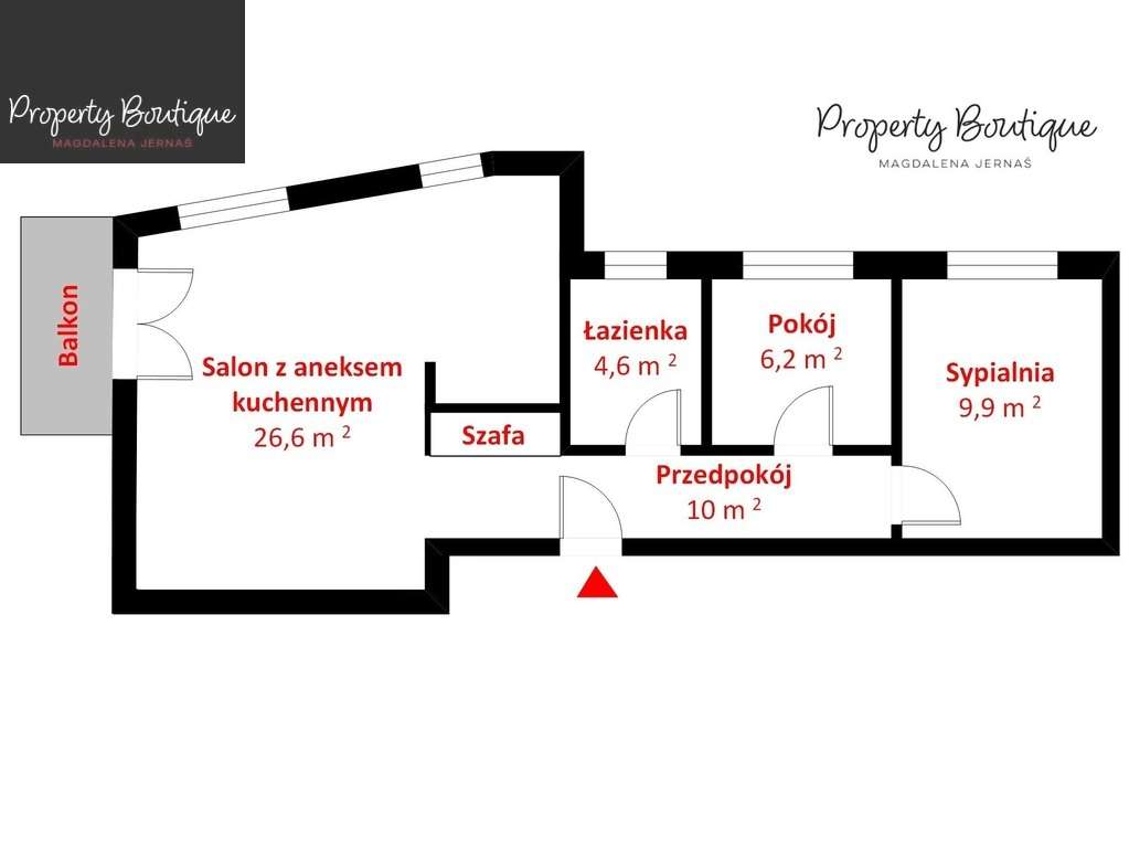 Trzy pokoje Grunwald, balkon, winda, piwnica-16