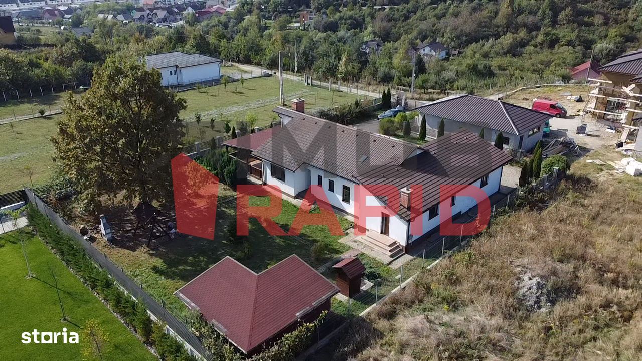 Casa/Vila pe nivel 200 mp utili+1500 mp curte zona Valea Rusului