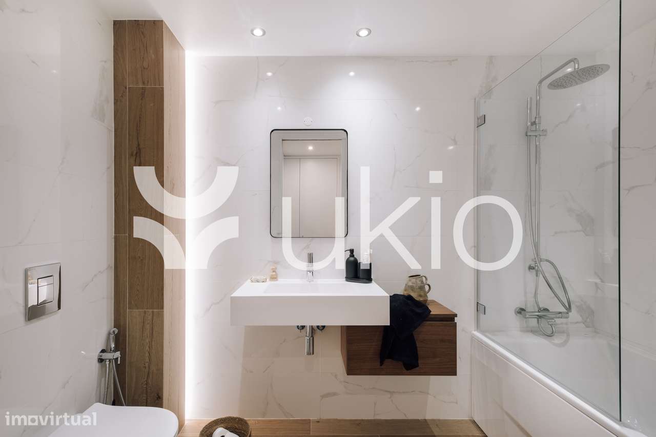 Apartamento T2 com terraço no Alto de Santo Amaro - Grande imagem: 4/22