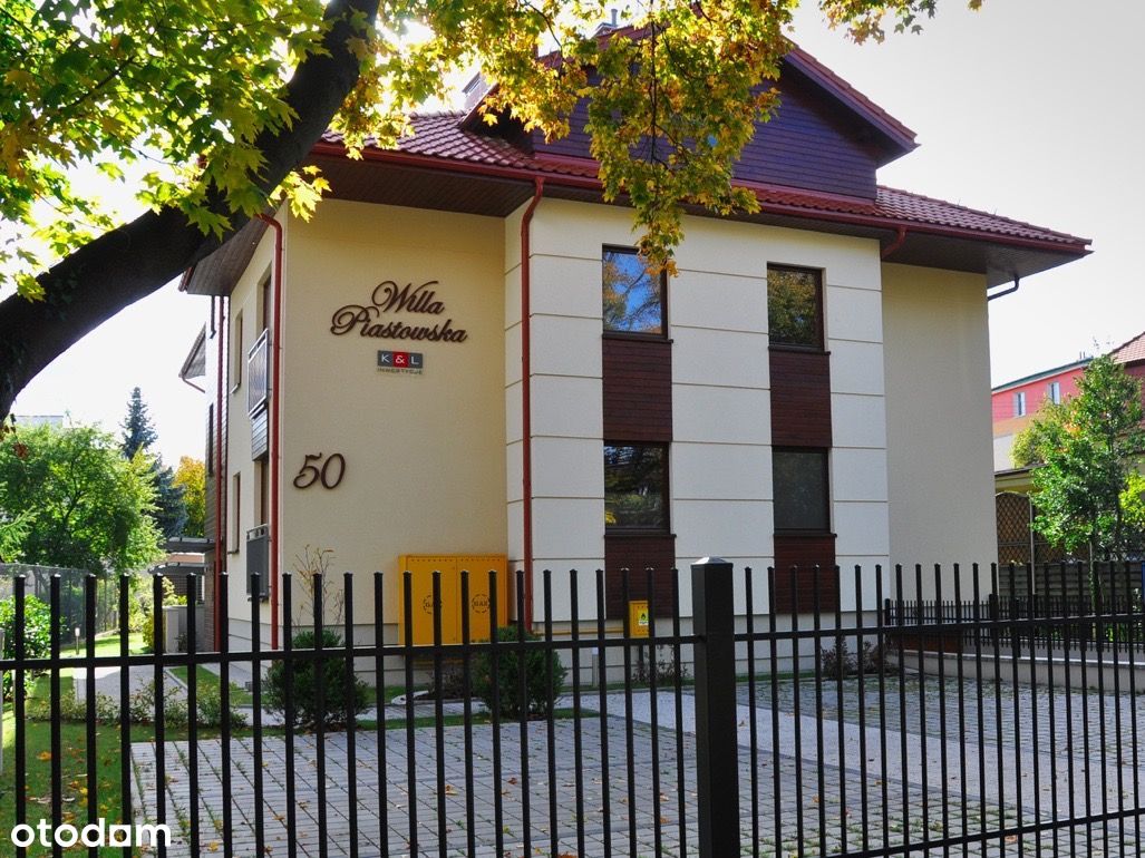 Willa Piastowska Apartament 50m | garaż podziemny