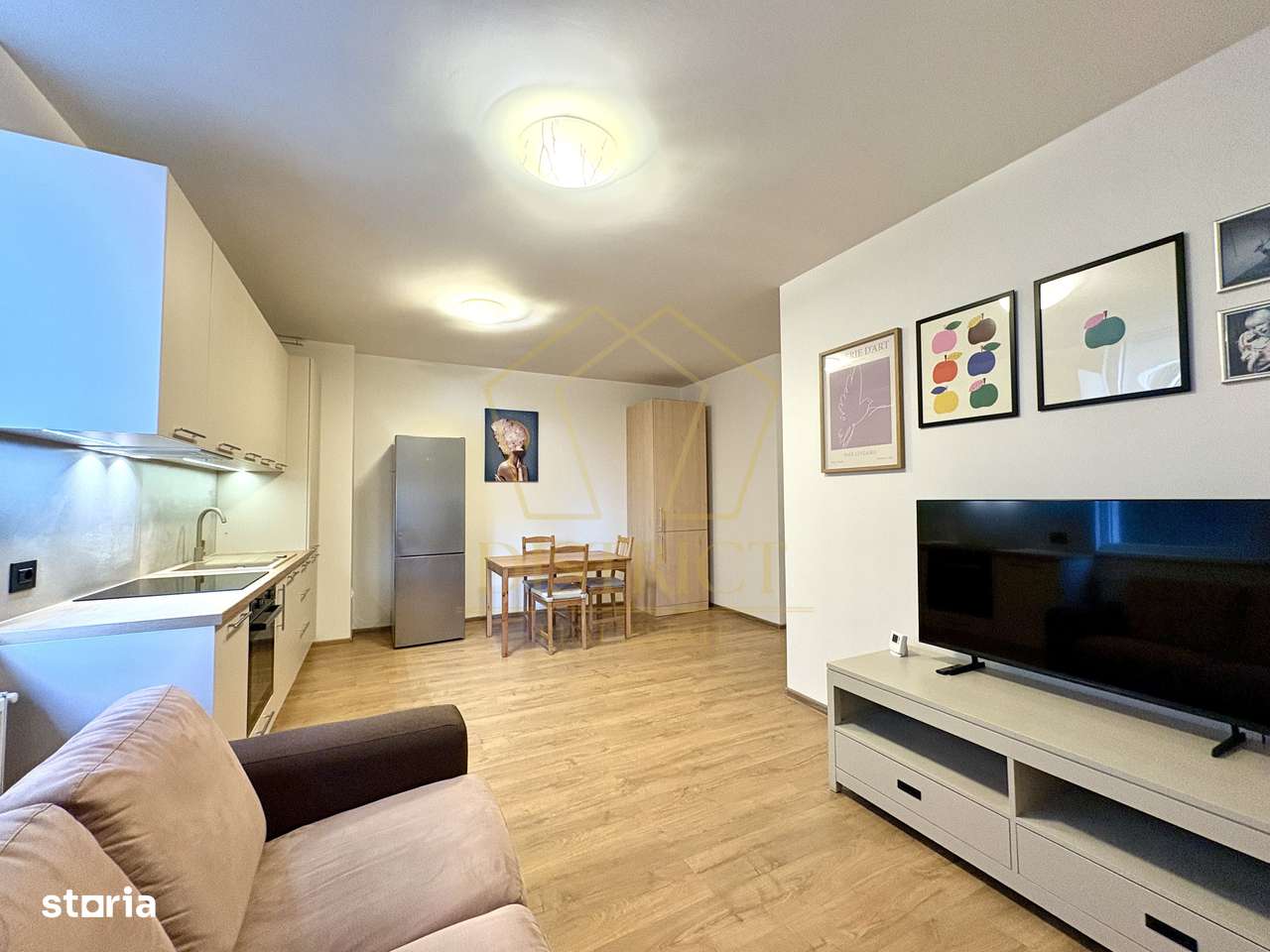 Apartament mobilat si utilat cu 2 camere | Giroc | Eso Petrol - Imagine principală: 5/6