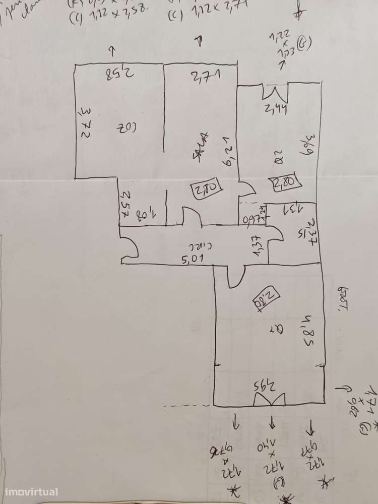 Imóvel T2 totalmente remodelado a estrear no Bairro Santos/Avenidas No-19