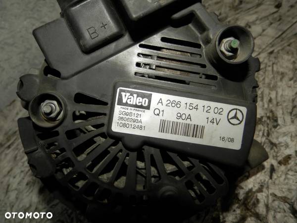 Alternator Mercedes A W169 1.5 1.7 Valeo A2661541202 - 5