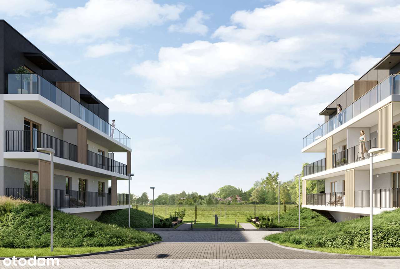 Apartament z dużym Tarasem 36 m2, Salon 40 m2, Duże przeszklenia, ATAL-18