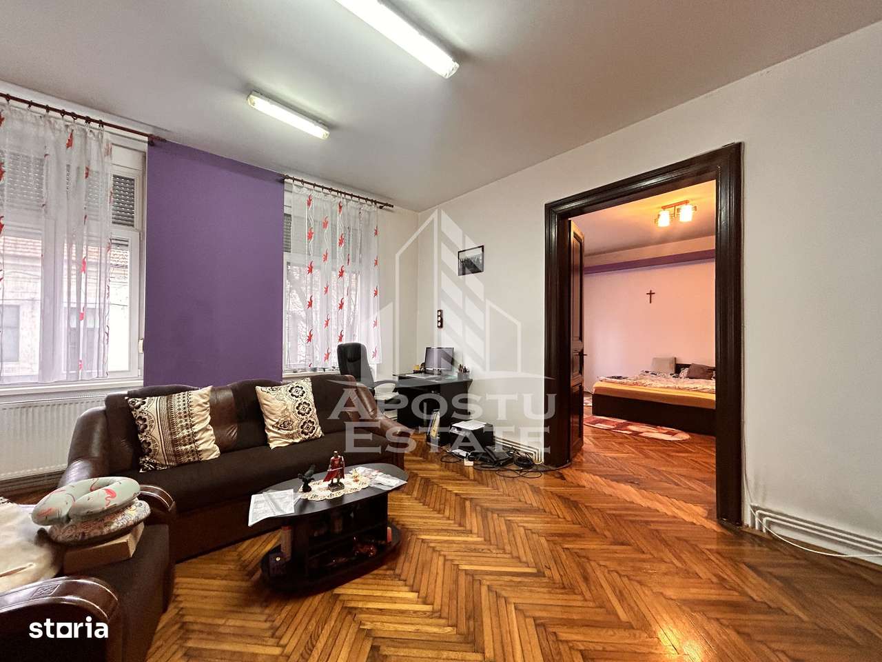 Apartament spațios 4 camere, 2 băi, parteer inalt în Piata Maria - Imagine principală: 5/15