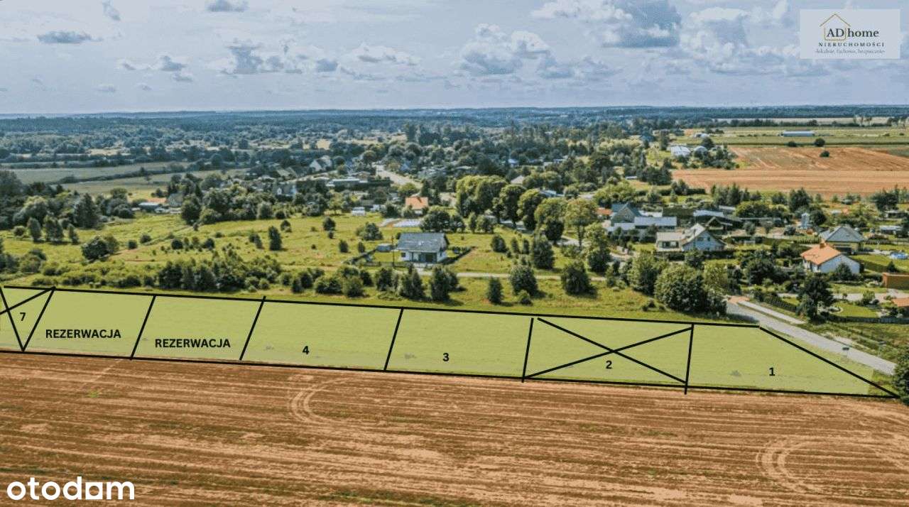 Działka budowlana Sławsko-4