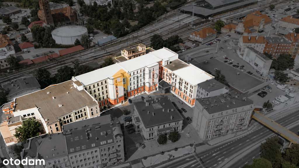 Projekt inwestycyjny w centrum Legnicy -5 budynków