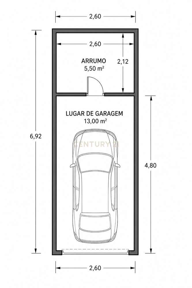 7 LUGARES DE GARAGEM | 7 ARRUMOS | 135,9 M² | BESSA | PORTO-19