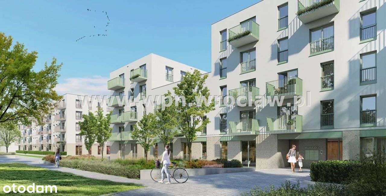 Nowe rozkładowe 3pok mieszkanie, balkon, Żerniki-2
