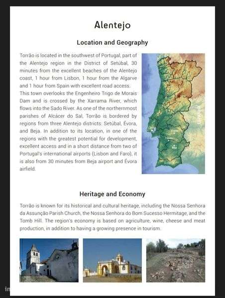 Herdade Alentejo com casa com piscina - Grande imagem: 2/6