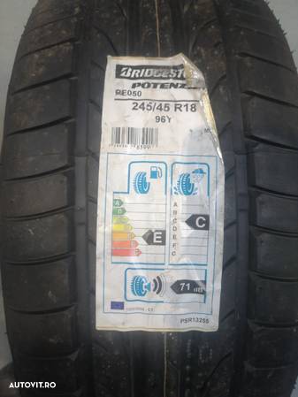 Anvelopa noua vara 245/45 R18 BRIDGESTONE Potenza RE050 96Y - 1