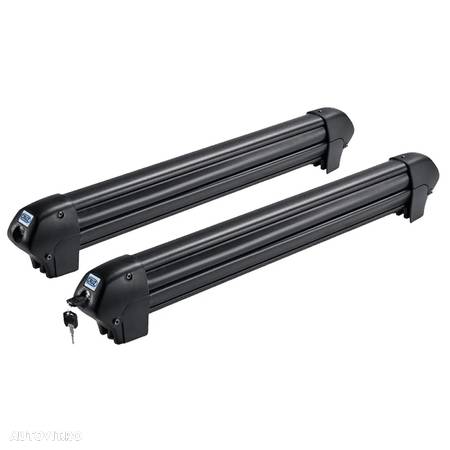 Suport 6 perechi schiuri  Cruz Ski Rack Dark 6 cu prindere pe bare transversale - 1