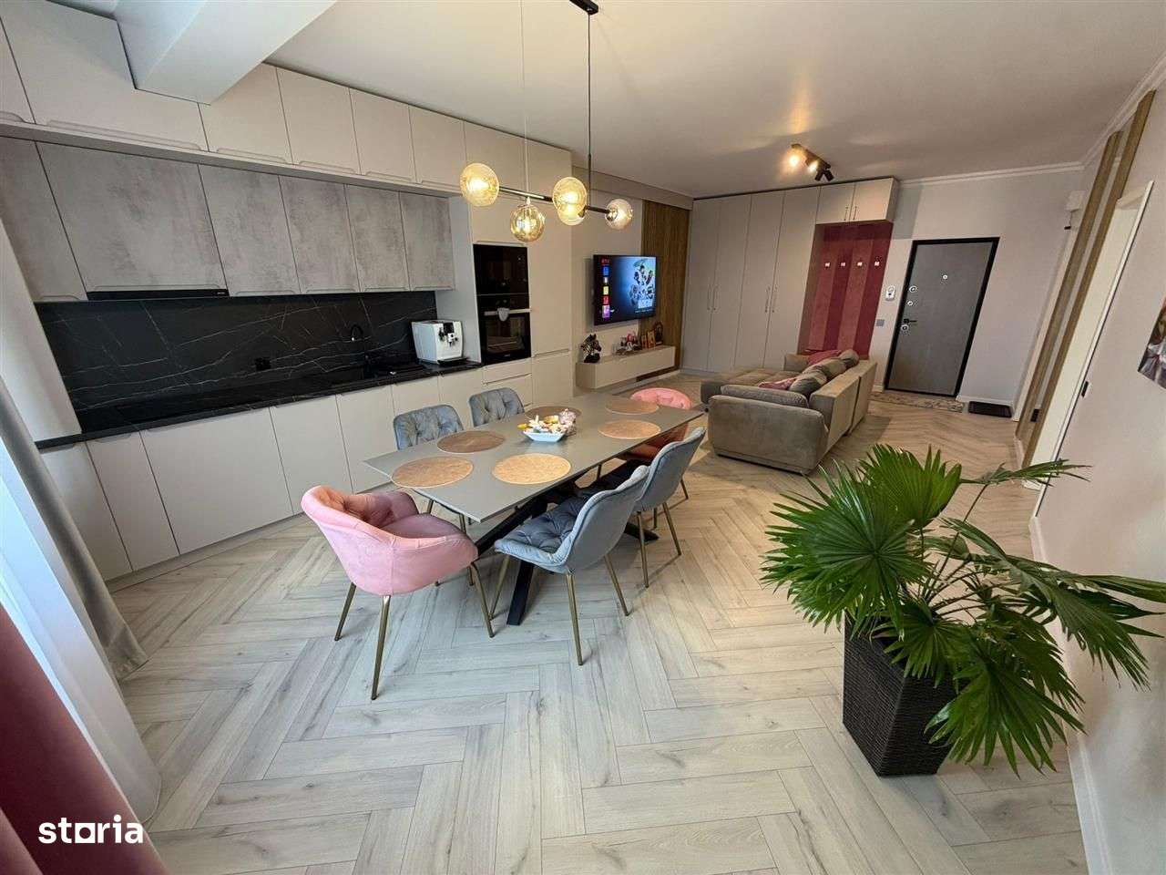 Ap premium 2 camere, 54 mp, balcon, parcare subterană – Turnișor - Imagine principală: 4/4