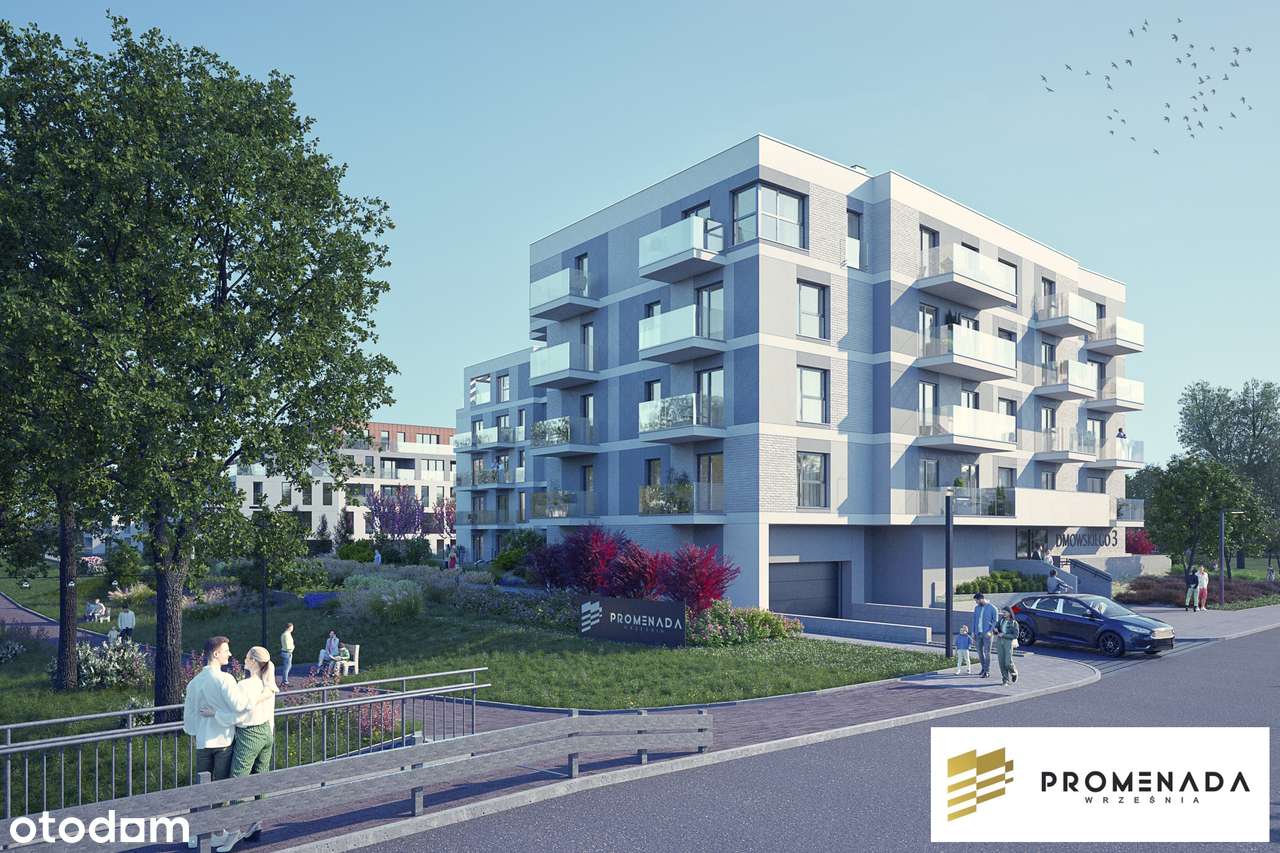 PROMENADA WRZEŚNIA, M25-ROLETY/OGRZEWANIE PODŁOGOWE W CENIE/BALKON - Pełny obrazek: 5/23