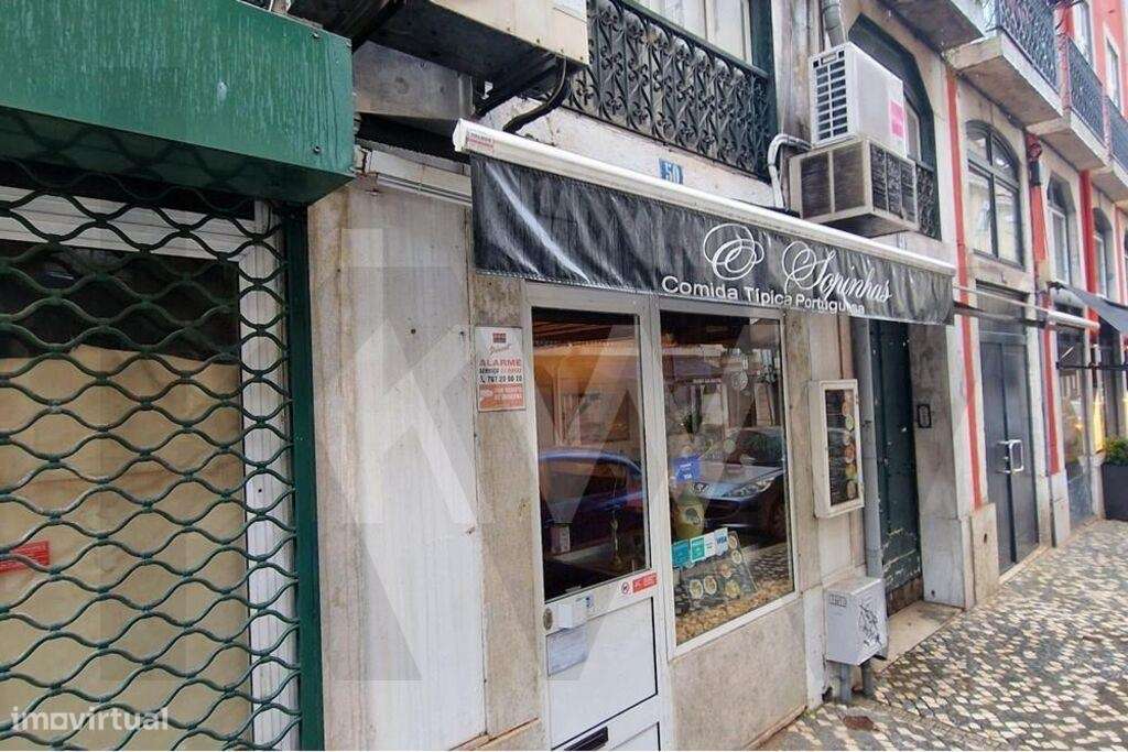 Prédio na Baixa Pombalina de Lisboa - Junto à Praça do Comércio - Rua - Grande imagem: 5/16