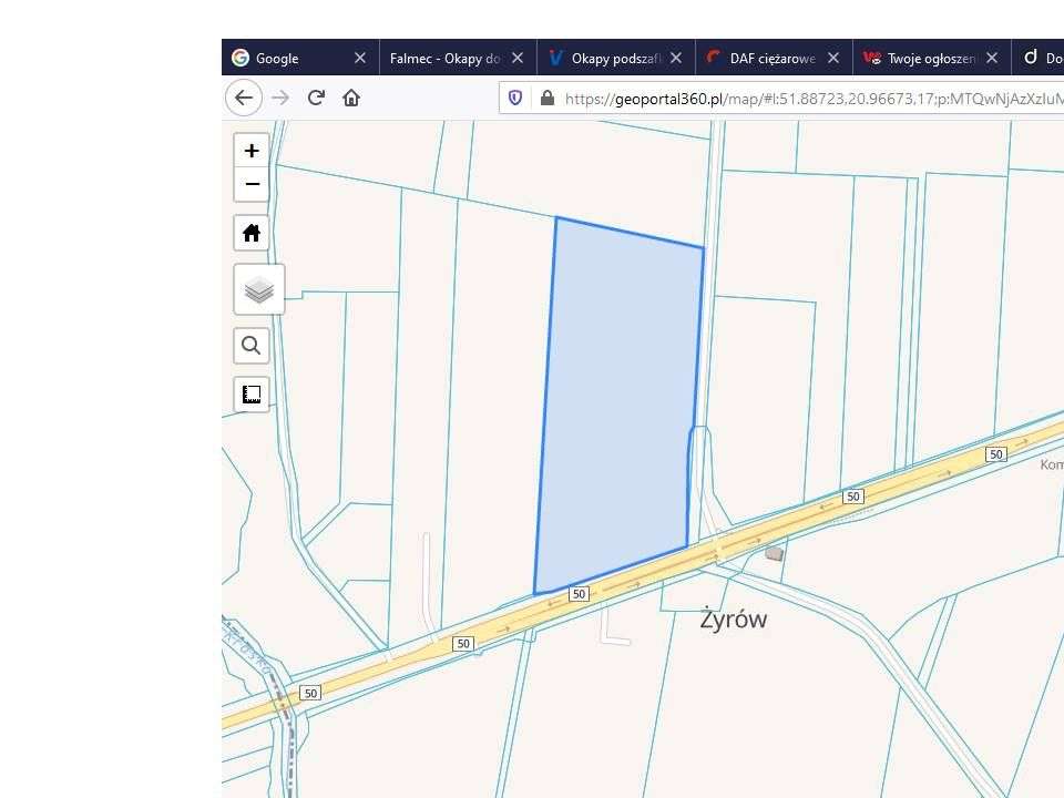 Grunty Inwestycyjne O Powierzchni 22367 m Żyrów - Pełny obrazek: 5/6