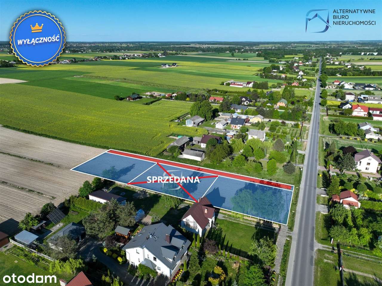 Działki budowlane przy lesie Osmolice Drugie - Pełny obrazek: 4/7