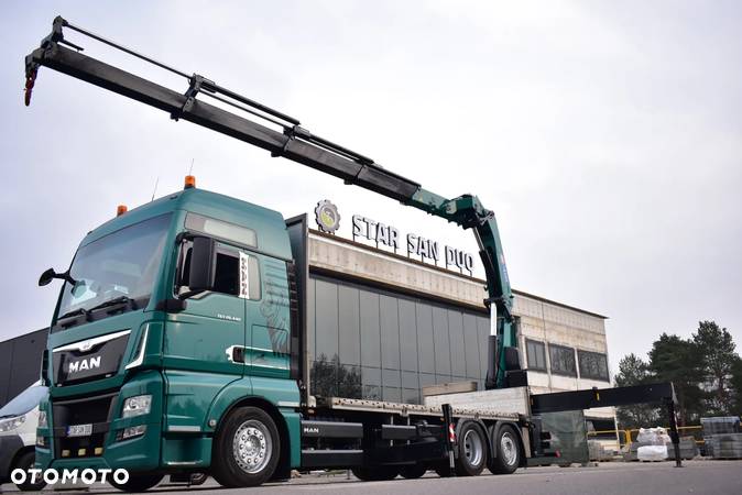 MAN TGX 26.440 6x2 HMF 4020 - K4 HDS Żuraw Kontenery Crane Kran - 5