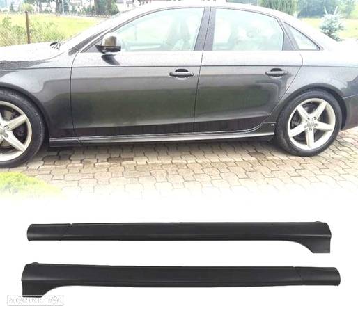 EMBALADEIRAS LATERAIS PARA AUDI A4 B8 SEDAN AVANT 08-15 - 1