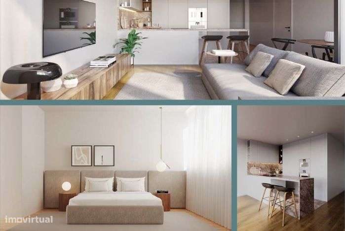 T2 Gaia * Novo Av. Republica * Suite 2 Lug. Garagem Metro João Deus-5