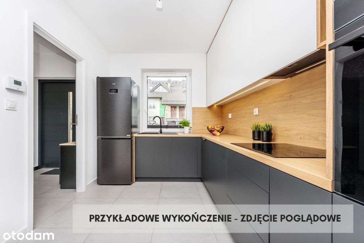 Nowoczesna szeregówka, ogródek, miejsce postojowe-10