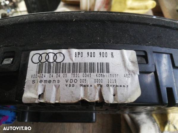 Ceasuri bord cu maxi dot, Audi A3 8P, motor 1.9 TDI, Germania - 1