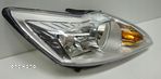 FORD FOCUS MK2 LIFT 2008-2010 SREBRNA ZWYKŁA LAMPA PRAWA PRZÓD PRZEDNIA - 2