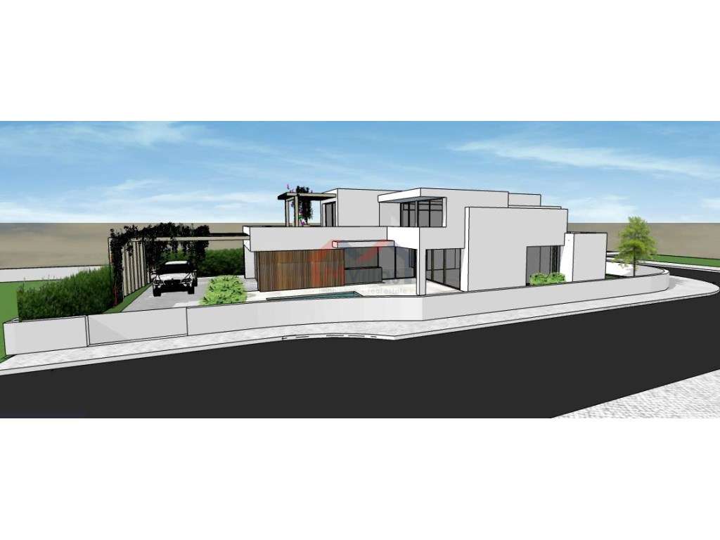 Terreno com projecto aprovado para construção - Estoi - Grande imagem: 3/10