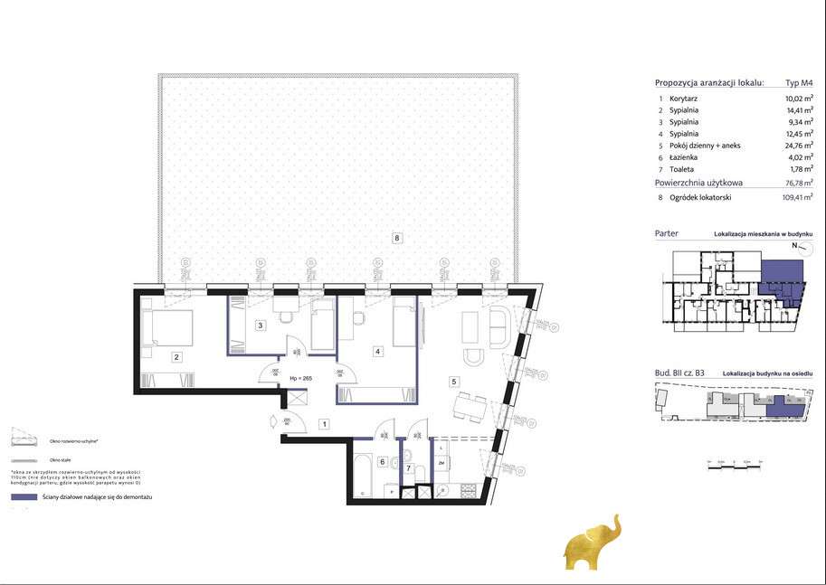 Nowe 4 pok z ogródkiem | Piaseczno, Jana Pawła II - Pełny obrazek: 4/4