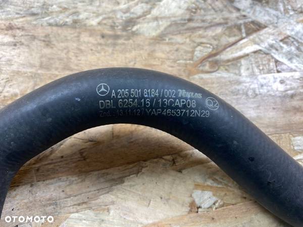 WĄŻ RURA PRZEWÓD WODY MERCEDES W205 A2055018184 - 9