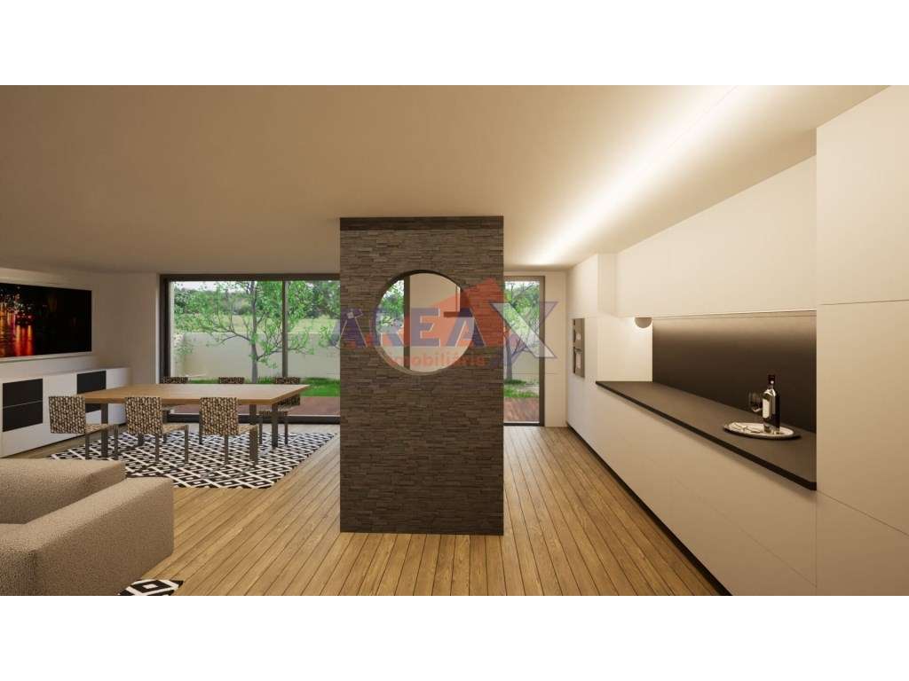 Moradia geminada T4, de arquitetura contemporânea-13