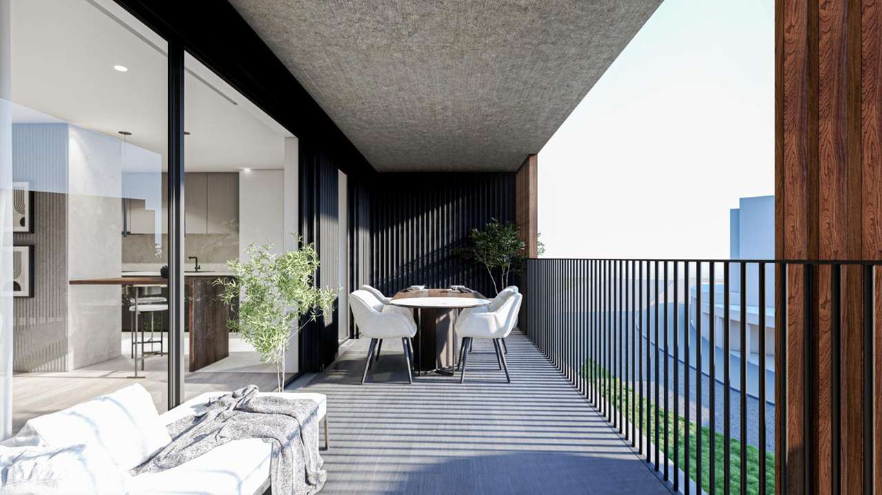 Apartamento T1 moderno com ampla varanda e lugar de garagem-5