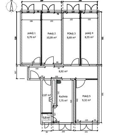 Gotowiec inwestycyjny/5 pokoi/Toruń/ROI 7,7%/-13