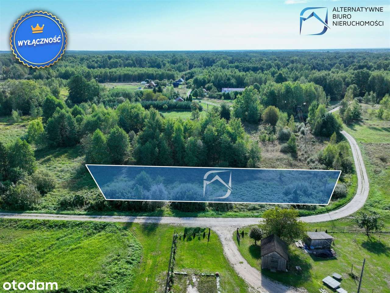 Działki blisko Poleskiego PN z możliwością WZ - Pełny obrazek: 4/12