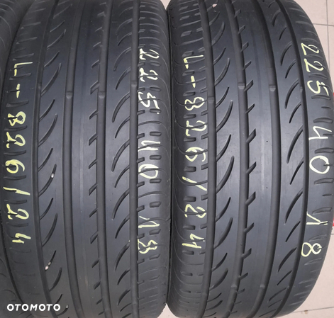 225/40r18 92Y (L826/24)04 4szt 7mm GT Pzero Nero PIRELLI 2018r LETNIE - 3