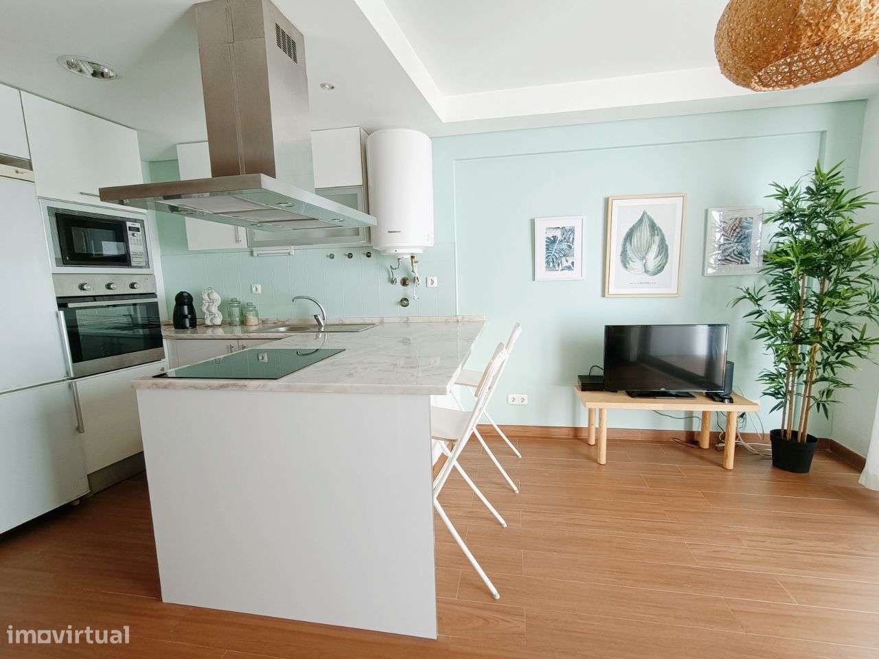 T1 na Ajuda/Belém com terraço - Grande imagem: 2/8