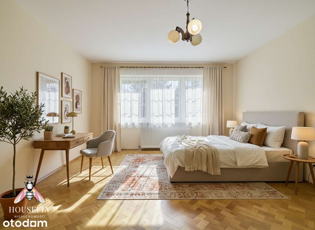 Segment z charakterem, 4 sypialnie, balkon, taras,-12