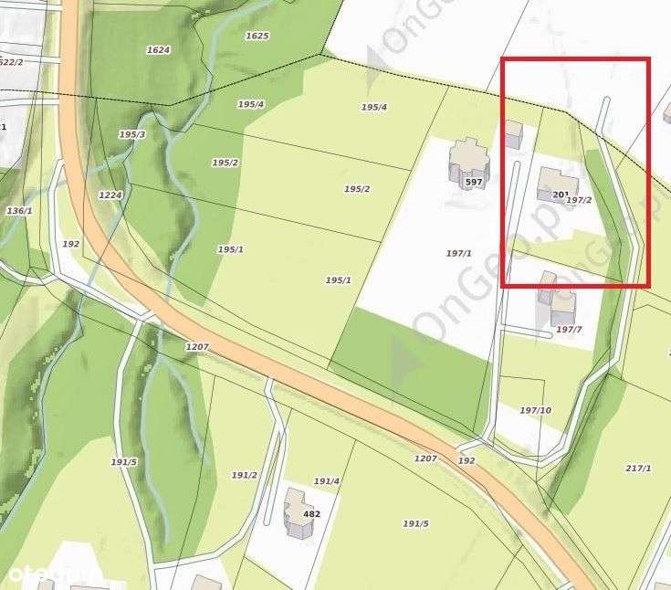 Piękna, widokowa działka Siekierczyna - Limanowa