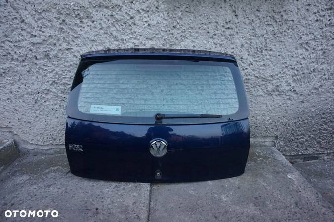 KLAPA TYŁ TYLNA TYLNIA VW FOX - 1