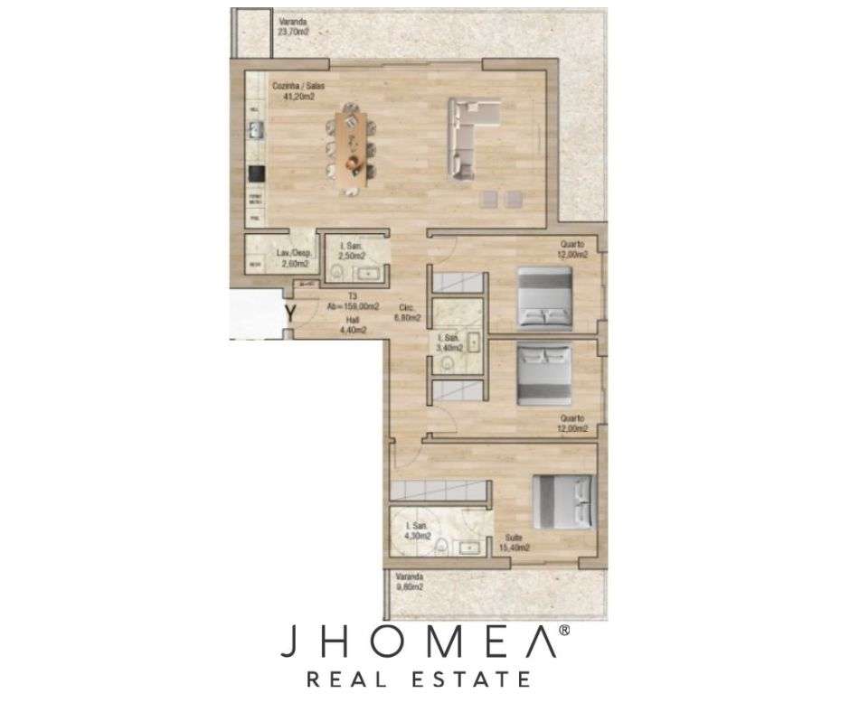 Apartamento T3 | VALLEY PLACE – Forca, Aveiro-7