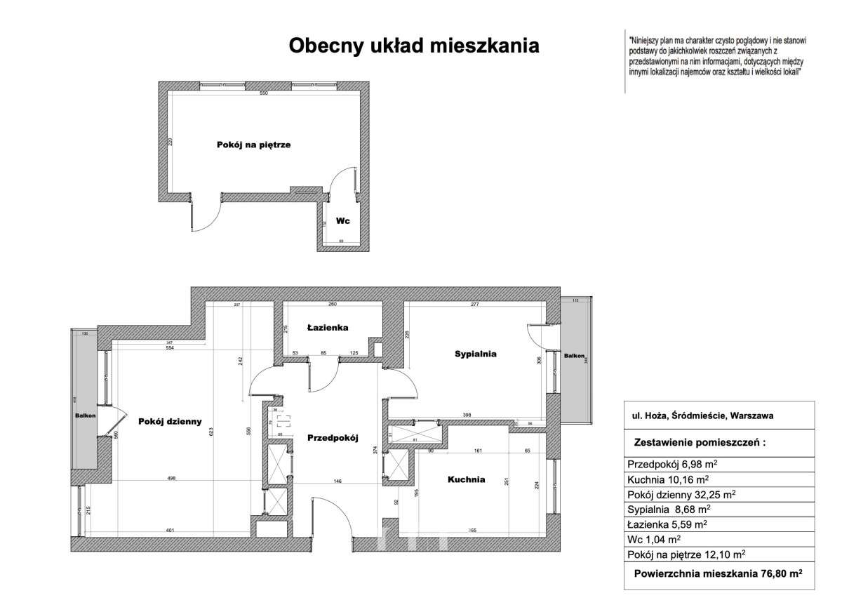 Mieszkanie z osobną pracownią | dwa balkony-16