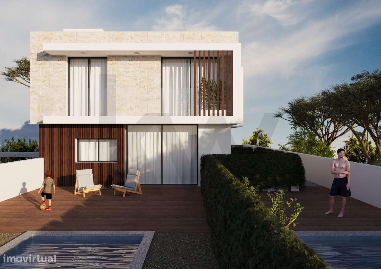 Moradia T3 a escassos metros da praia de Labruge, a iniciar construção - Grande imagem: 3/9