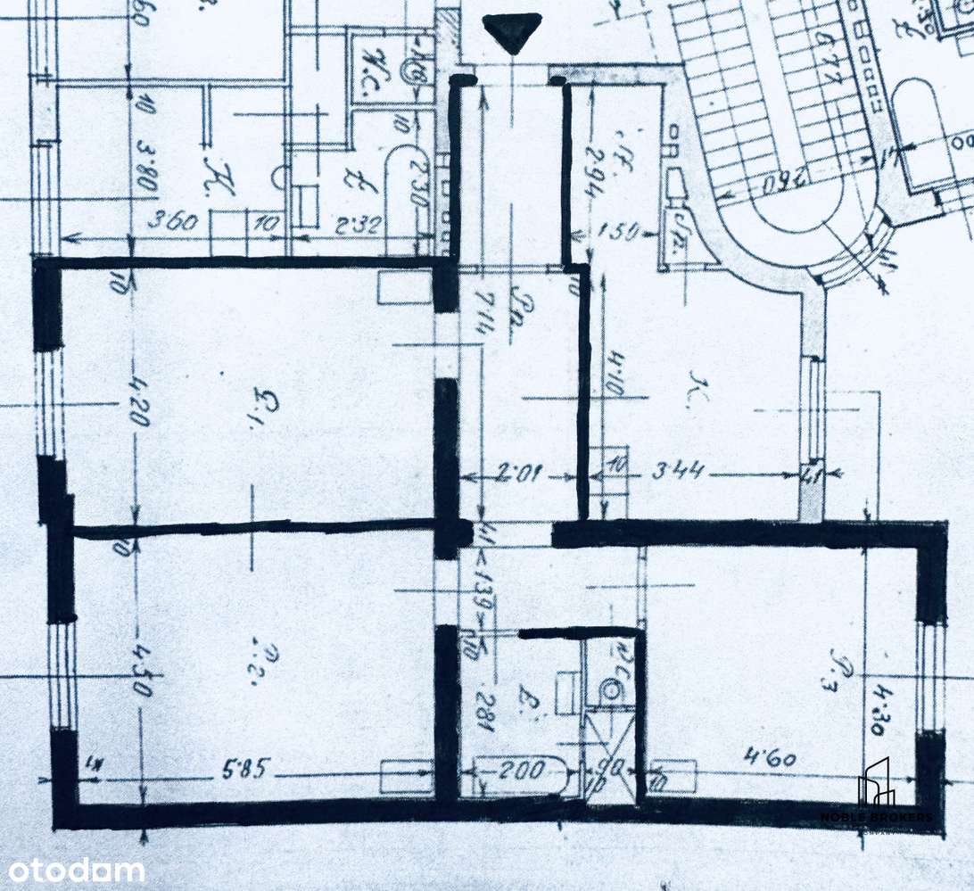 ul. Chopina | 2 pokoje + kuchnia | 92 m2 !-14