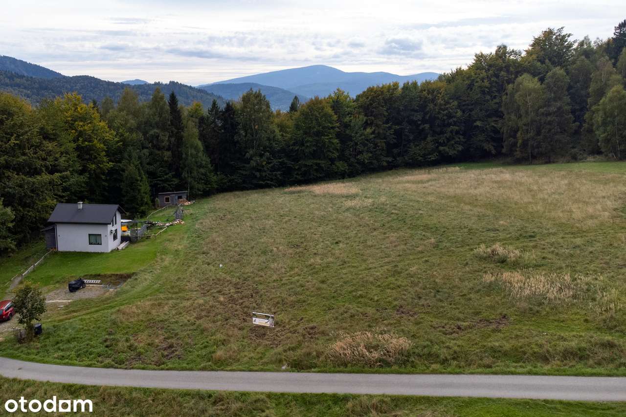 Duża działka w górach z asfaltowym dojazdem i mediami-2