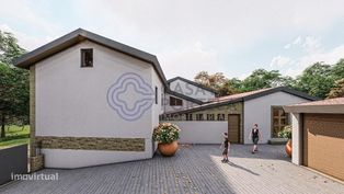 Moradia geminada em Canedo-fase final de construção - Grande imagem: 4/6