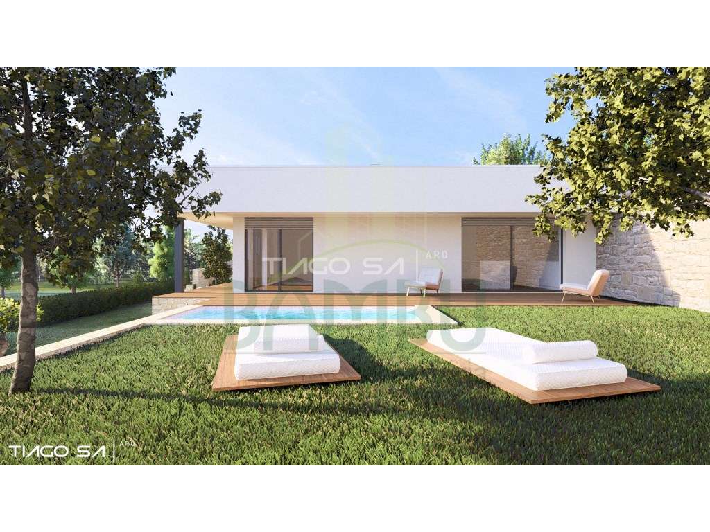 Venade: Moradia Térrea T3 com piscina, em construção-9